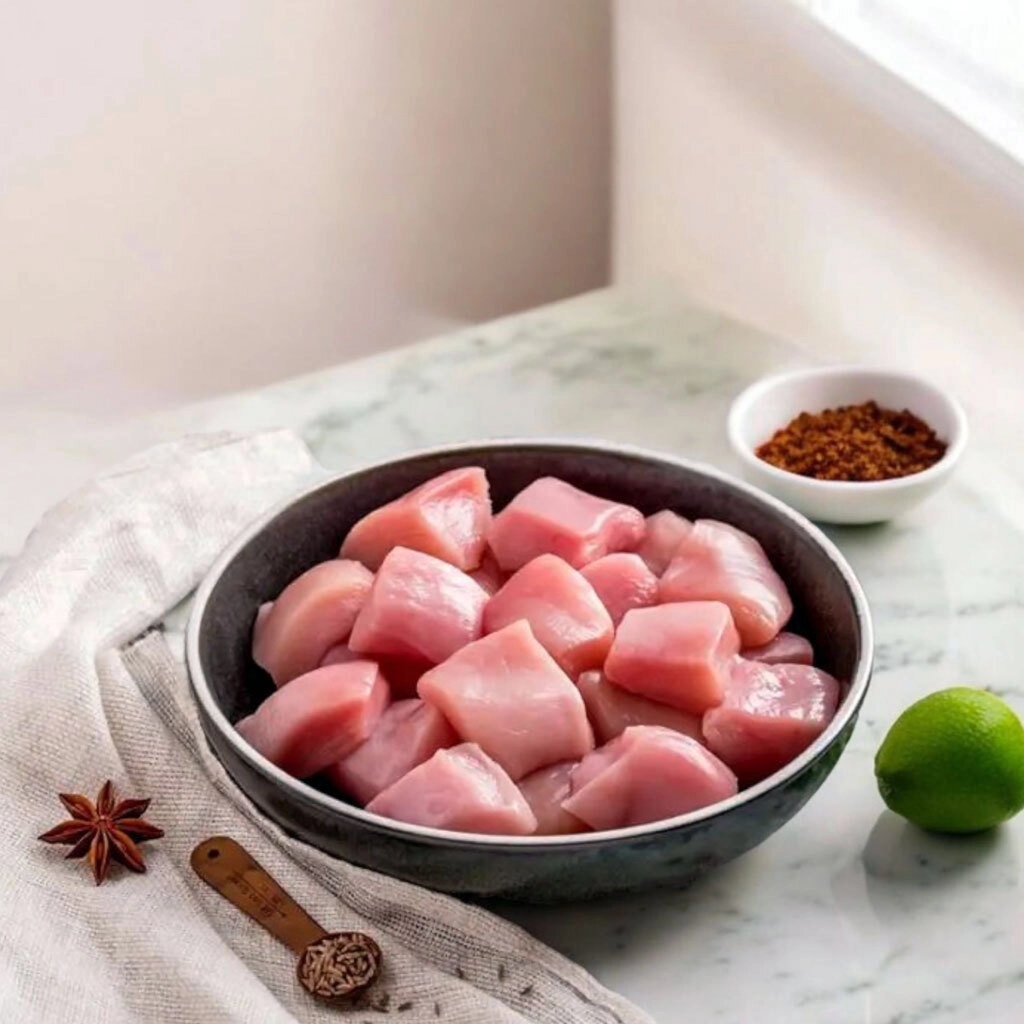 Chicken Breast Boneless - Cube Pcs