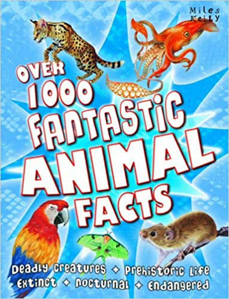 Over 1000 Fantastic Animal Facts by Gallagher Belinda (Author) (second hand)