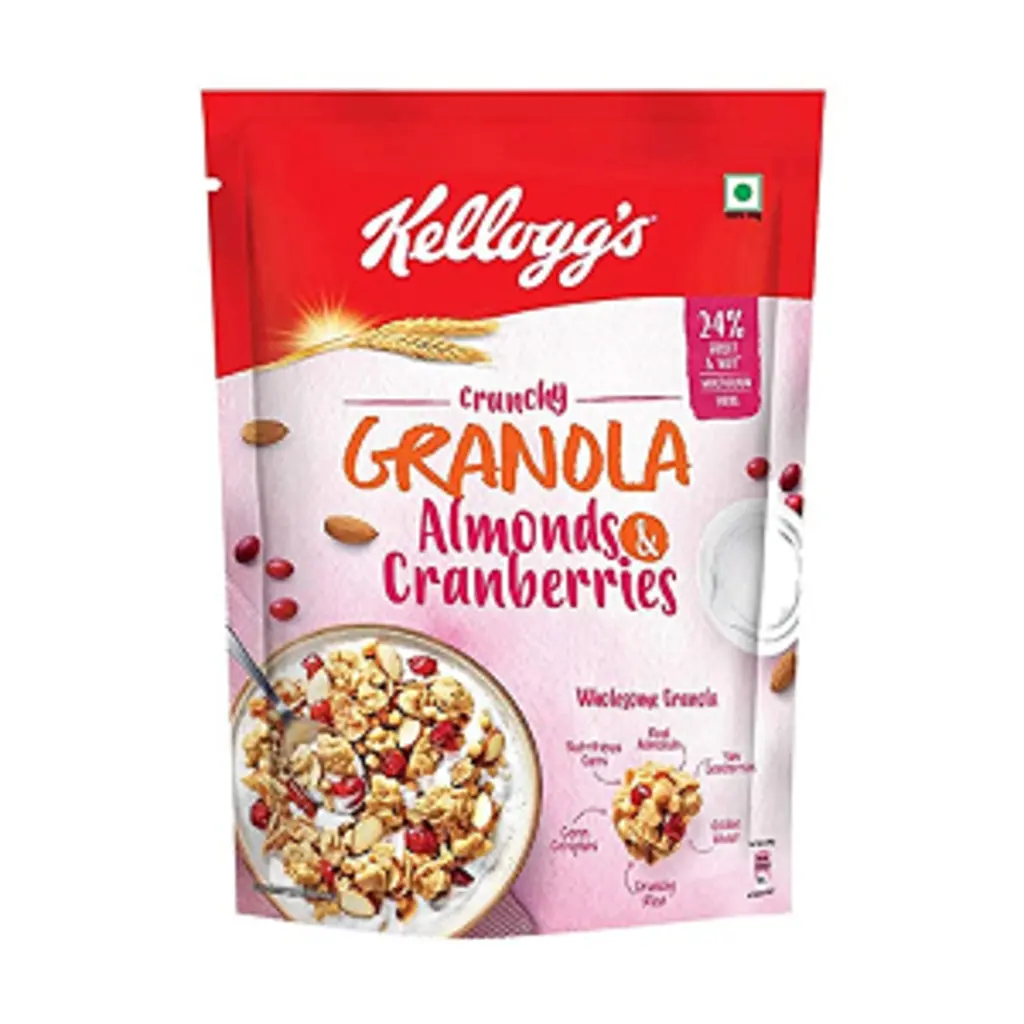 Kellogg'S Crunch Granola Alm & Cran 150Gm