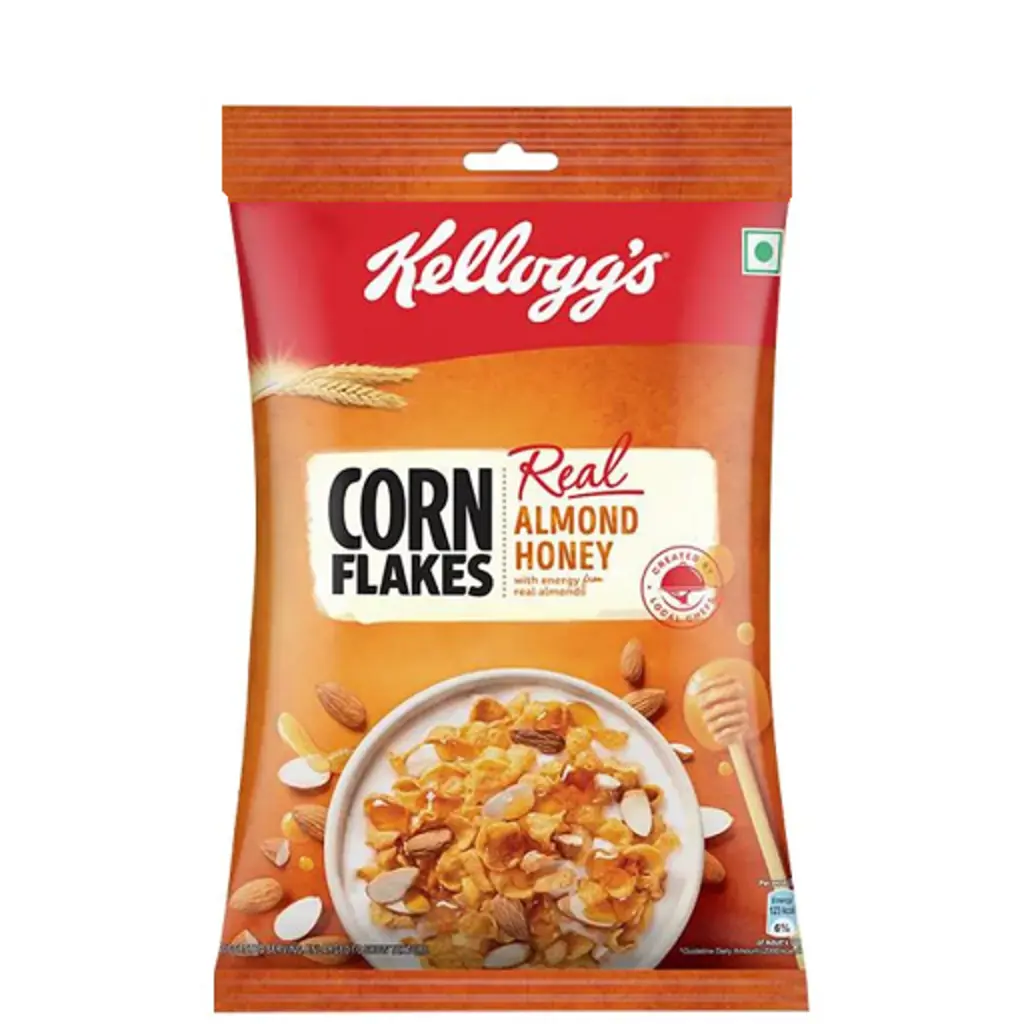 Kellogg'S Corn Flakes Almond Honey 180Gm
