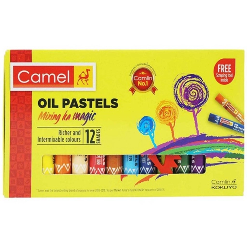 Oil Pastels 12 Shades