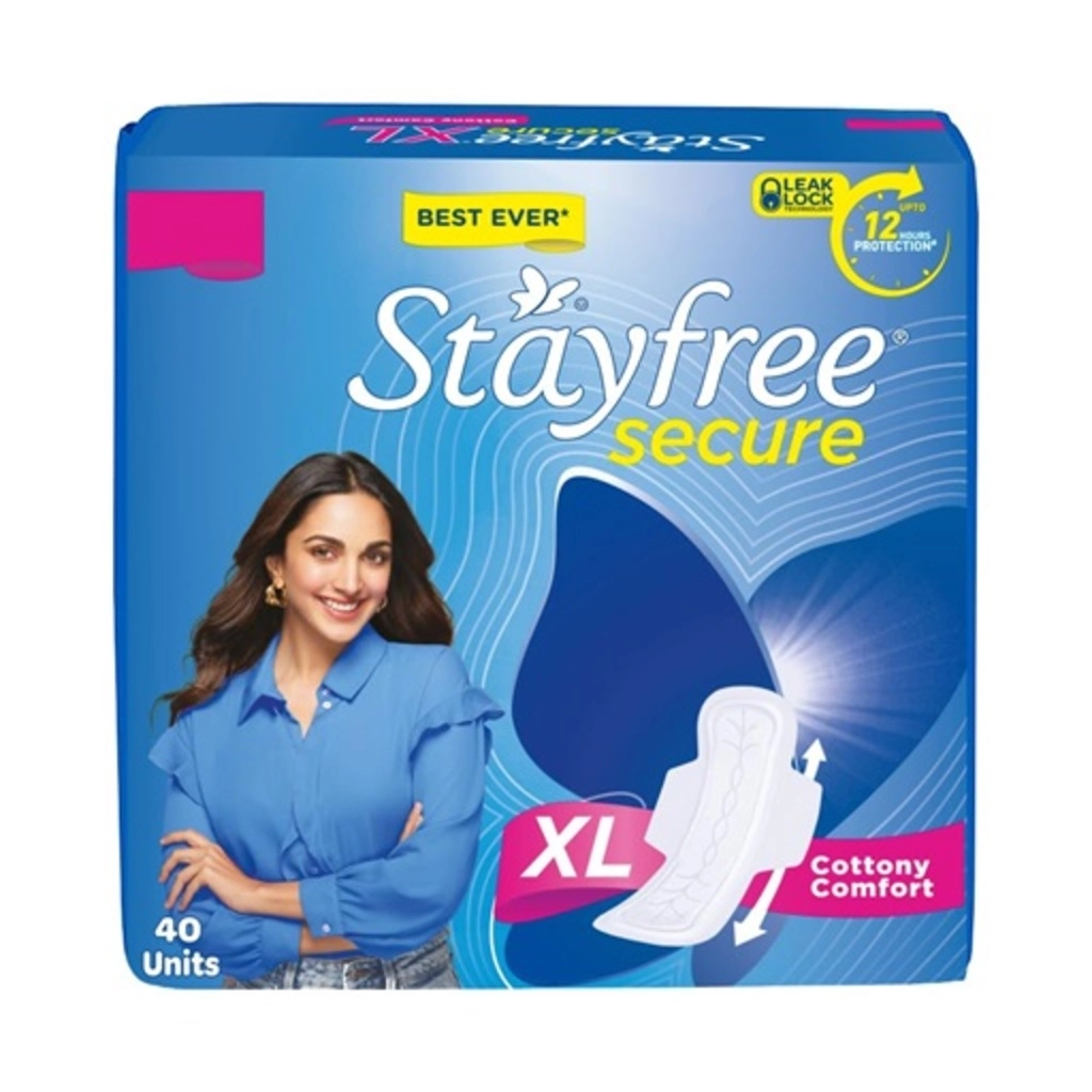 Secure Extra Large With Wings 40 Pads