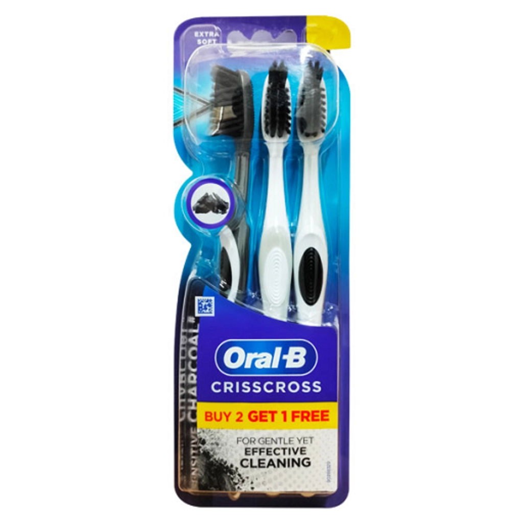 Tooth Brush Crisscross Charcoal E.s