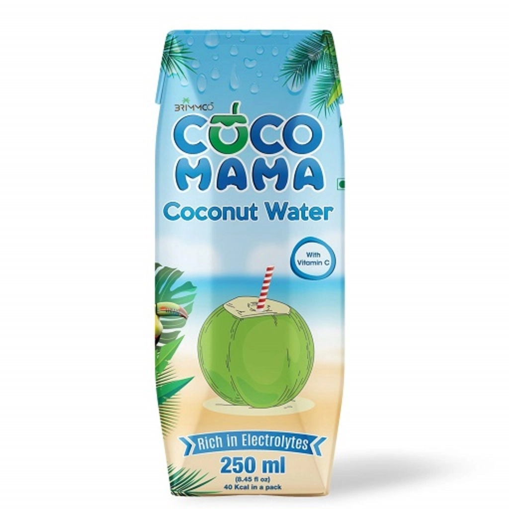 Organic Coconut Water 250Ml Tetra