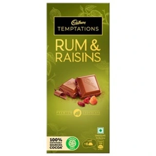 BOURNVILLE RUM & RAISIN PREMIUM CHOCOLATE