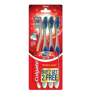 360Â° White Whitens Teeth Toothbrush (Medium) 3N