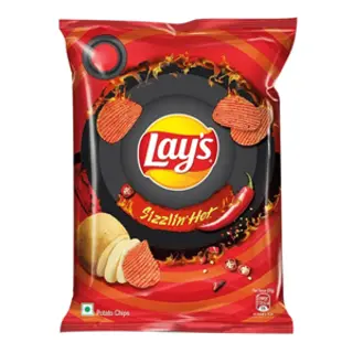 LAYS SIZZLIN HOT 50GM.