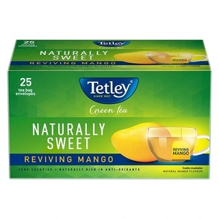 Tetley Naturally Reviving Mango 25 Tea Bag