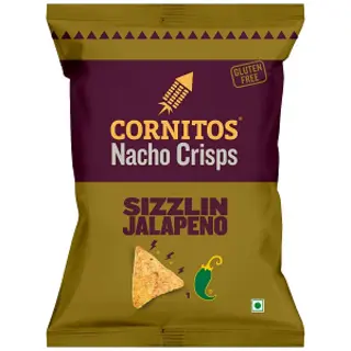 Nacho Crisps Sizzlin Jalapeno 150Gm