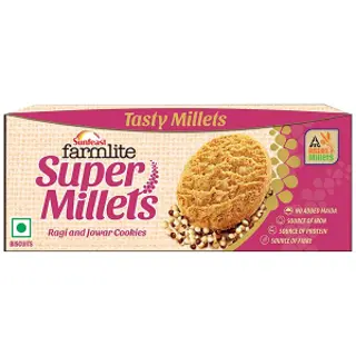 Farmlite Super Millets Ragi And Jowar Cookies 75Gm
