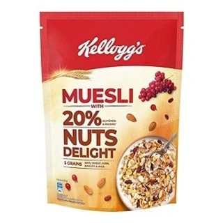 KELLOGG`S MUESLI NUTS DELIGHT 500GM.