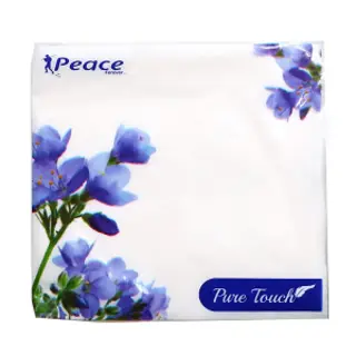 Pure Touch Napkin 90 Pulls 1 Ply Pack(30X30)