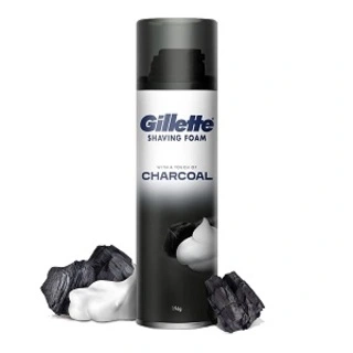 GILLETTE SAVING CHARCOAL FOAM 196G