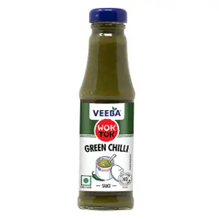 VEEBA GREEN CHILLY SAUCE 200GM