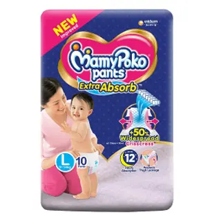 Mamypoko Ext Abs L 10Pc