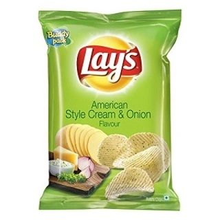 LAYS AMERICAN STYLE CREAM & ONION 78GM.