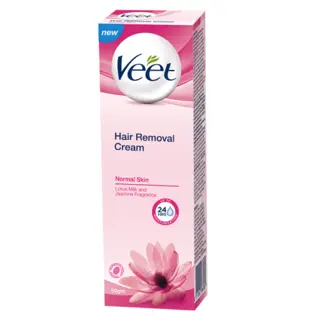 PURE HAIR REMOVAL CREAM NORMAL SKIN ALOE & ROSE 30G