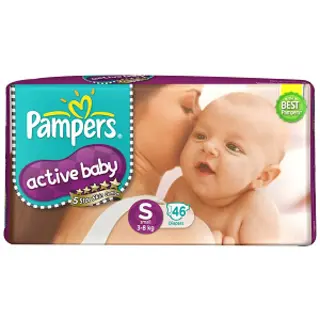 Pamper Active Baby Diaper S 46