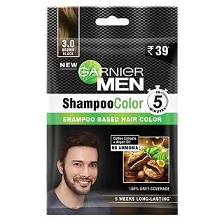 Shampoo Color Brown Black 3No.