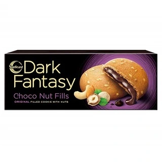 Dark Fantasy Desserts Choco Nut Dipped 100Gm
