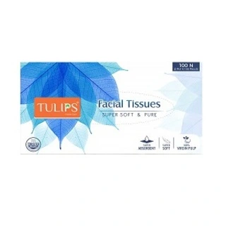 Tulip Tis.Facial{100Pc}1Pkt