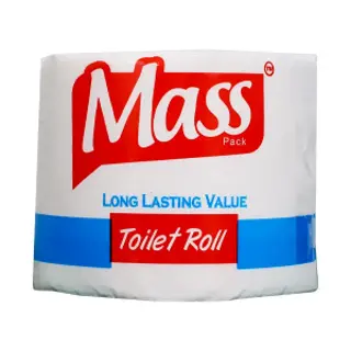 Toilet Tissue- Mass 350 Pulls 2 Ply Roll Retail