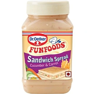 FUNFOOD CUCUMBER&CARROT SANDWICH SPREAD 250GM