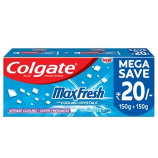 MAXFRESH BLUE GEL PEPPERMINT ICE 300G