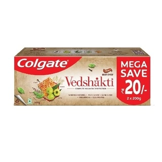 COLG TP SWARNA VEDSHAKTI (200GM+200GM) (400 g)