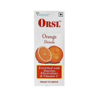 Orsl Electrolyte Drink Orange 200Ml