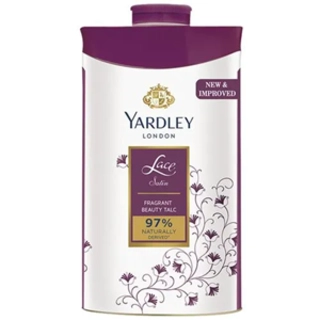 Yardley Lace Satin Talc 100Gm