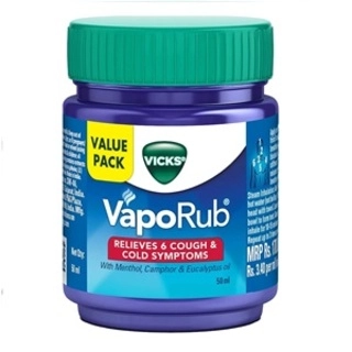 VAPORUB RELIEVES 6 COUGH & COLD SYMPTOMS 60ML