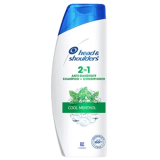 H & S 2 In1 Cool Menth 340Ml