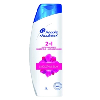 H & S 2 In 1 Smoot Silk 340Ml