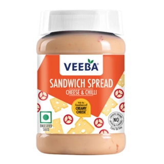 VEEBA CHEESE & CHILLI SPREAD 275GM.