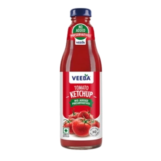 VEEBA TRULY TOMATO KETCHUP 500GM.