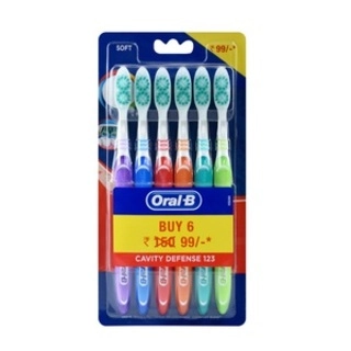 ORAL-B CAVITY DEFENSE PK6 (S)