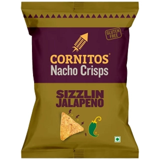Nacho Crisps Sizzlin Jalapeno 60Gm