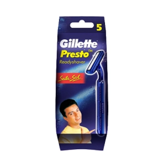 GILLETTE PRESTO 4+1