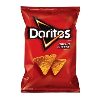 NACHO CHEESE FLAVOURED CORN CHIPS 50G