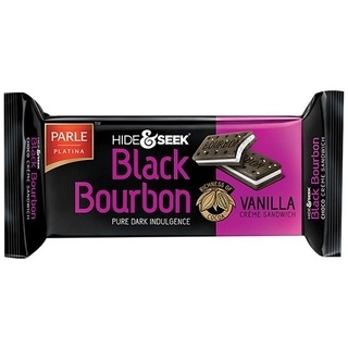 Hide & Seek Black Bourbon Vannila 100Gm