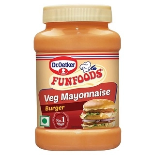 FUNFOOD MAYONNAISE BURGER 250GM.