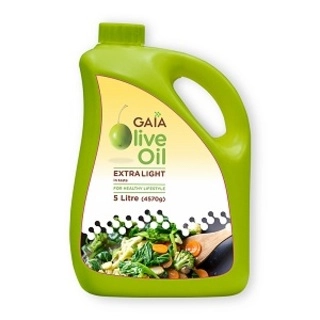 GAIA OLIVE OIL EX LIGHT 5L 1+1