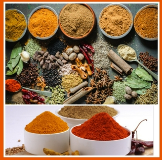 MASALAS & RAW SPICES /ಮಸಾಲೆಗಳು / మసాలా దినుసులు