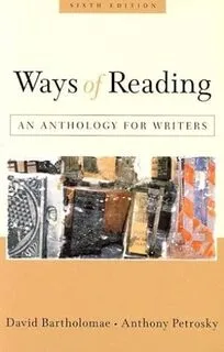 Ways of Reading: An Anthology for Writers (used, good condition)