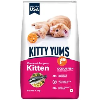 Kitty Yums Cat Food Kitten