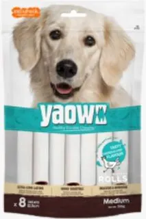 Yaowo chicken and liver braided Bone Medium