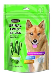 Goodies Spiral Twist Sticks Dogs