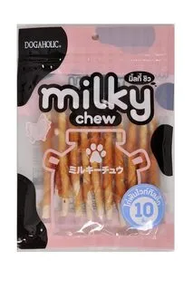 Dogaholic Milky Chews Sticks with Chicken Treat For Dog