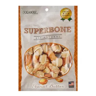Dogaholic Super Bone Chicken Peanut Butter Dog Treat - 170 g